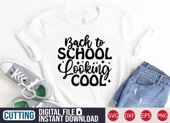 Back to School Looking Cool SVG Craft