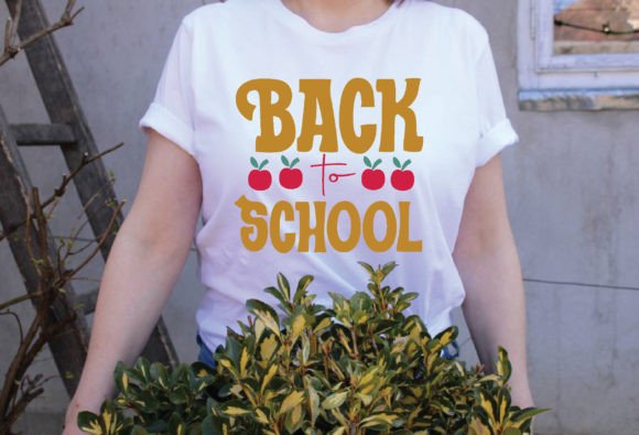 Back to School Retro Svg Graphics