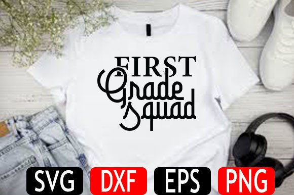Back to School SVG Design for T-Shirt Graphics