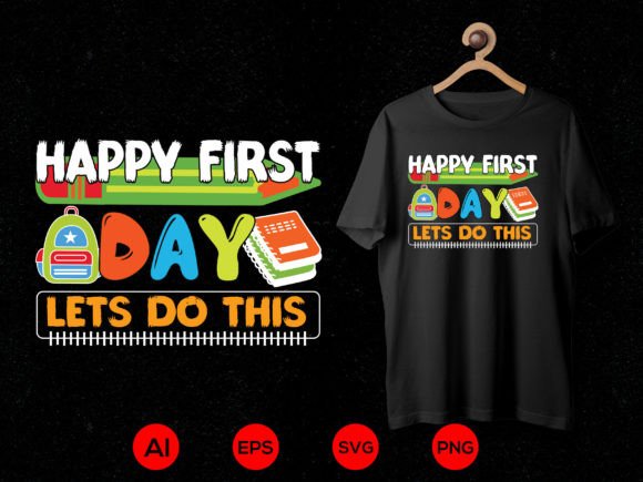 Back to School T-shirt Design 57: Graphics & T-Shirt Designs