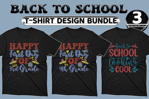 Back to School T-shirt Design Bundle-05