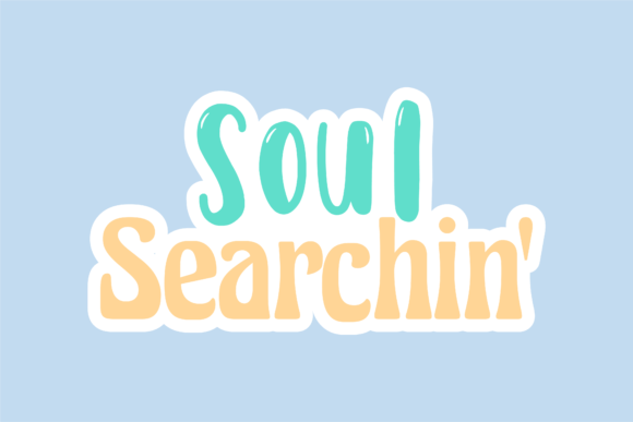 Back to School Typography Soul Searchin: Graphics & Crafts for Content Creators