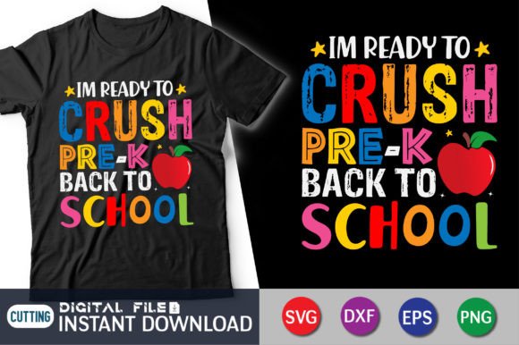 I m Ready to Crush Pre-k Back to School