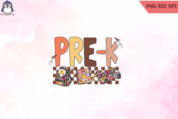 Preschool Girly Back to School PNG: Graphics for Crafts