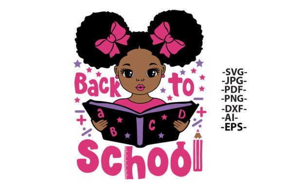 Reading Book Svg, Back to School Svg