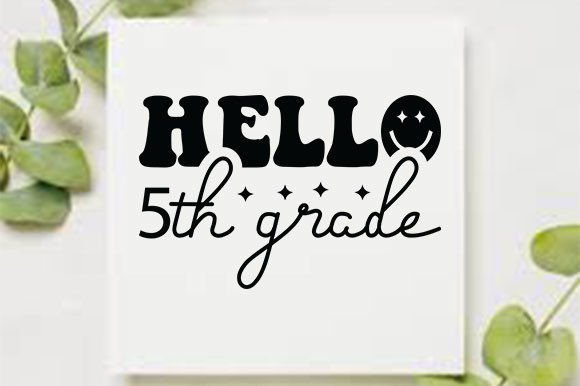 Retro Back to School T-shirt Design, Hel
