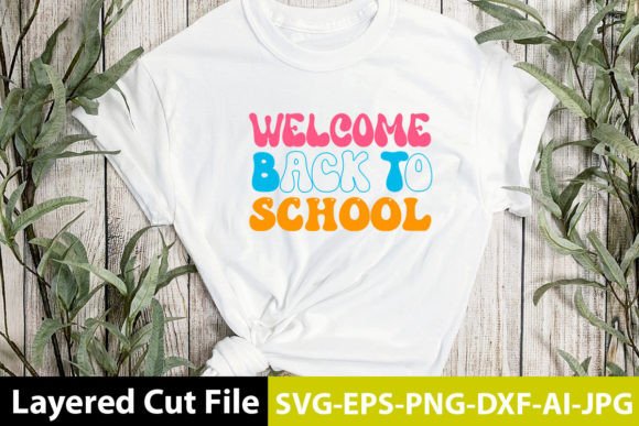Welcome Back to School Retro Design