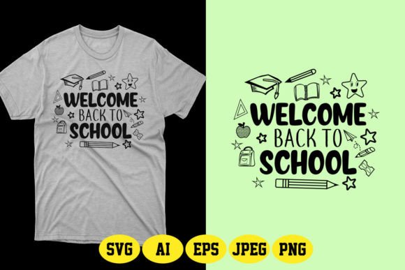 Welcome Back to School SVG Design 7